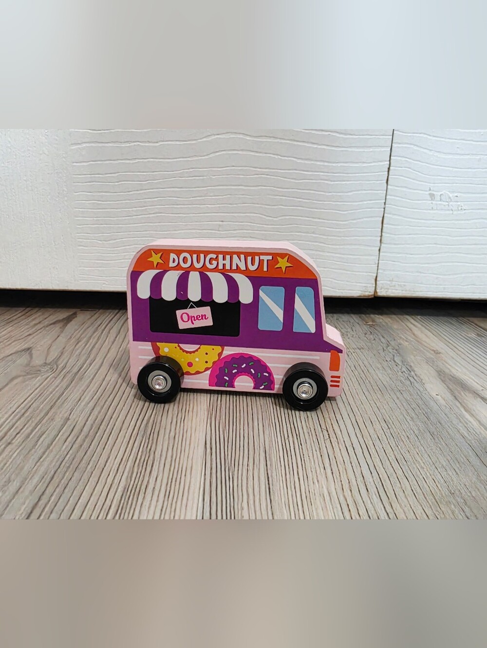 Target Bullseye Playground 2026 Wooden Car Toy - Doughnut